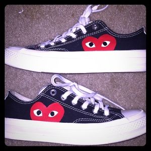 Comme des garçons ( designer converse )